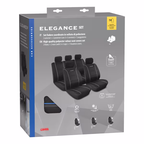 Lampa Elegance, set fodere coordinate