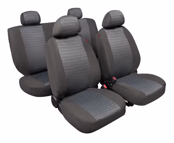 Lampa Rex Basic-Fit, set fodere coordinate in jacquard, universali - Antracite