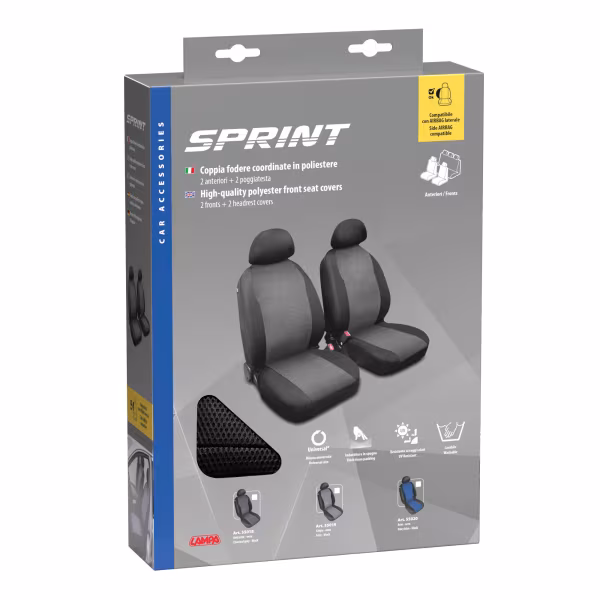 Lampa Sprint, coppia coprisedili anteriori in poliestere