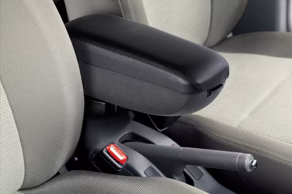 Lampa Compact, bracciolo 3 funzioni con doppio sistema di fissaggio - Nero