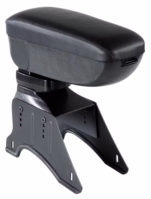 Lampa Compact, bracciolo 3 funzioni con doppio sistema di fissaggio - Nero