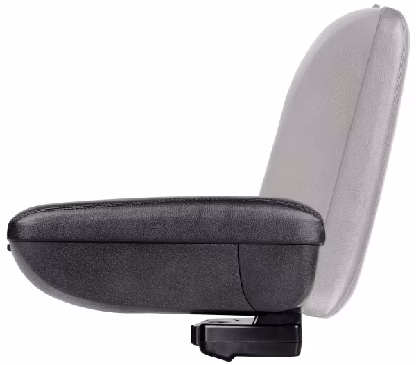 Lampa Compact, bracciolo 3 funzioni con doppio sistema di fissaggio - Nero