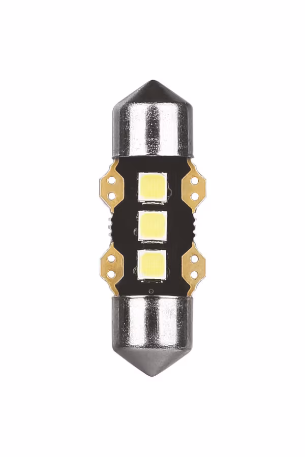 Pilot 12V Ultra-Lumen Series - 11,3x31 mm - SV8,5-8 - 1 pz  - Scatola - Bianco - Doppia polarità