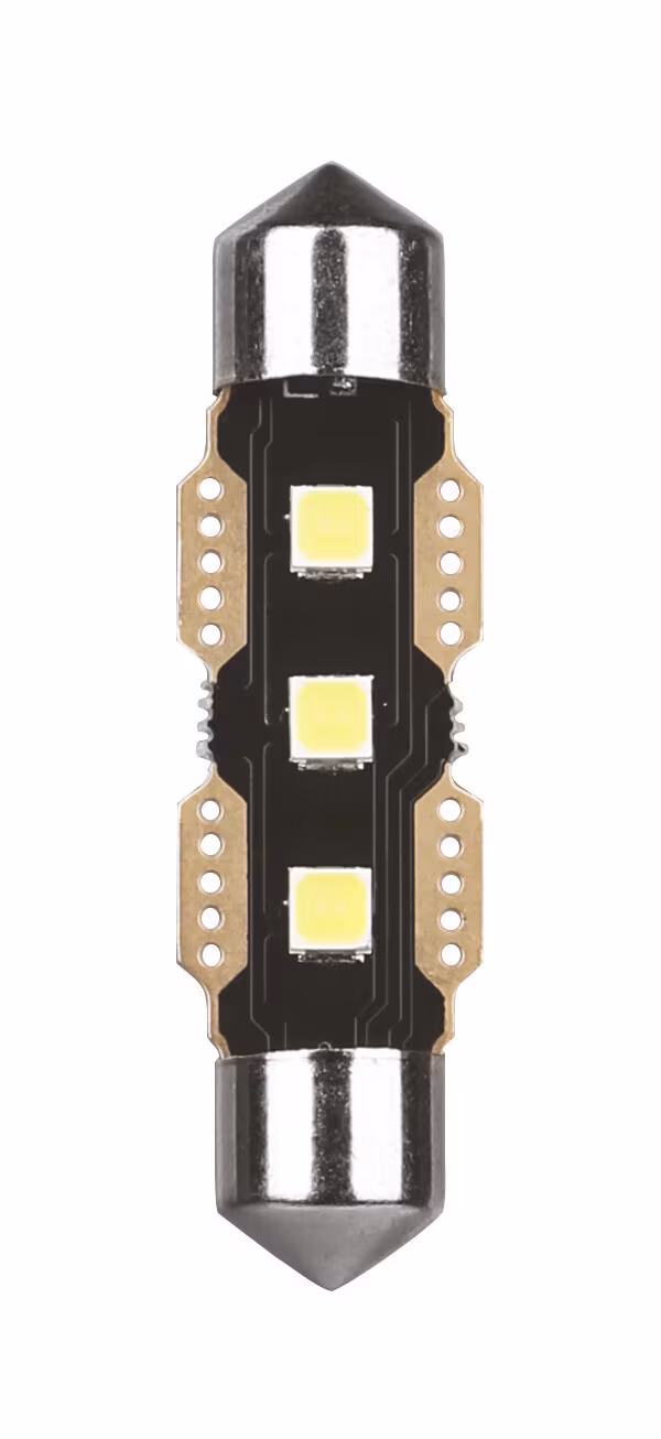 Pilot 12V Ultra-Lumen Series - 11,3x41 mm - SV8,5-8 - 1 pz  - Scatola - Bianco - Doppia polarità