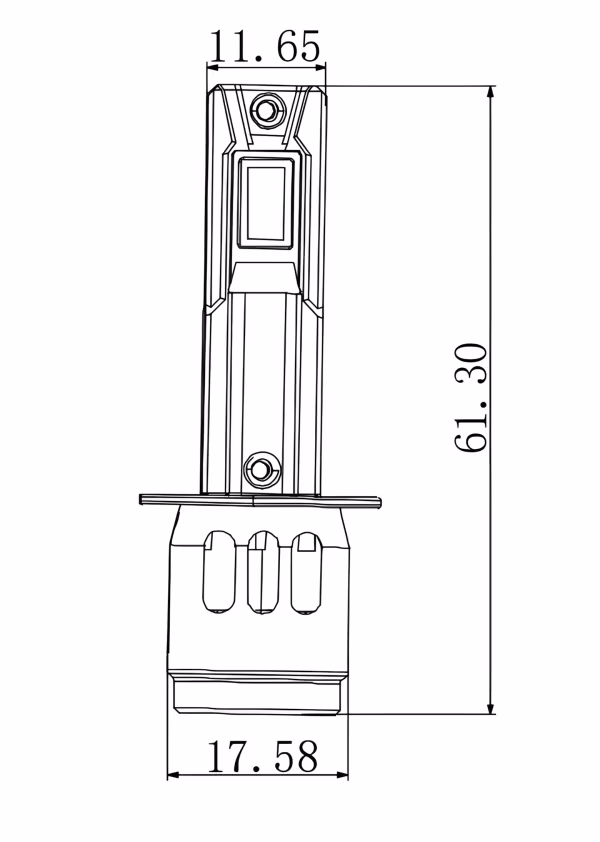 Pilot 12/24V Halo Led Neptune Series, kit conversione a Led - (H1) - 35W - P14,5s - 1 pz  - Scatola