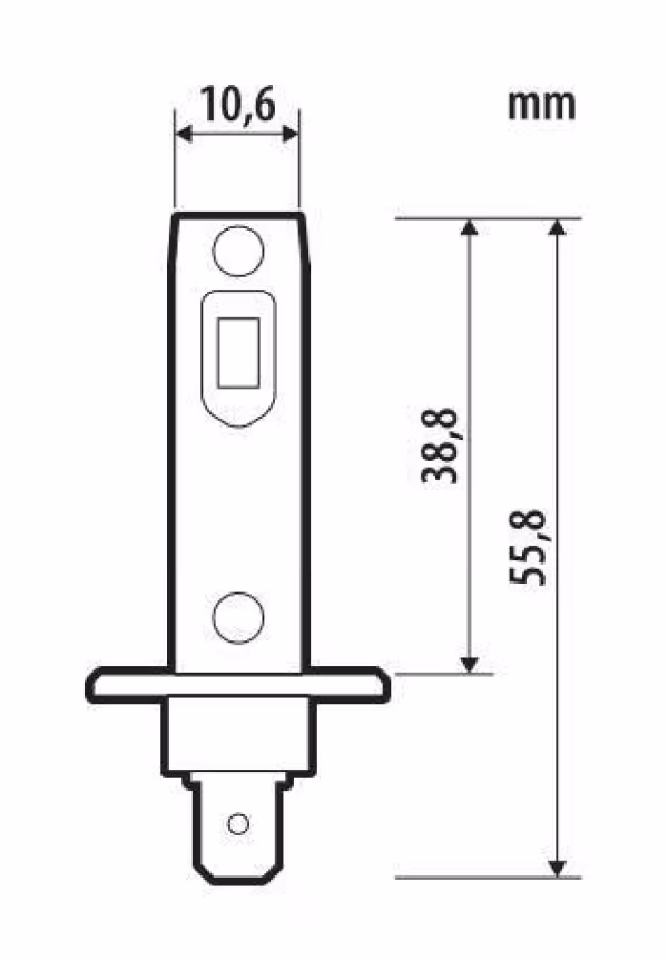 Pilot 12V Halo Led Venus Series Quick-Fit - (H1) - 10W - P14,5s - 1 pz  - Scatola