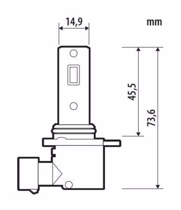 Pilot 12V Halo Led Venus Series Quick-Fit - (HIR2) - 10W - PX22d - 1 pz  - Scatola