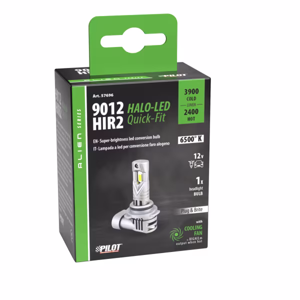 Pilot 12V Halo Led Alien Series Quick-Fit - (HIR2) - 35W - PX22d - 1 pz  - Scatola