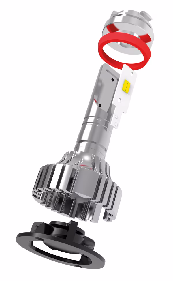 Pilot 12/24V Halo Led Serie 7 Compact - (H7 Lenticular) - 36W - PX26d - 2 pz  - Scatola