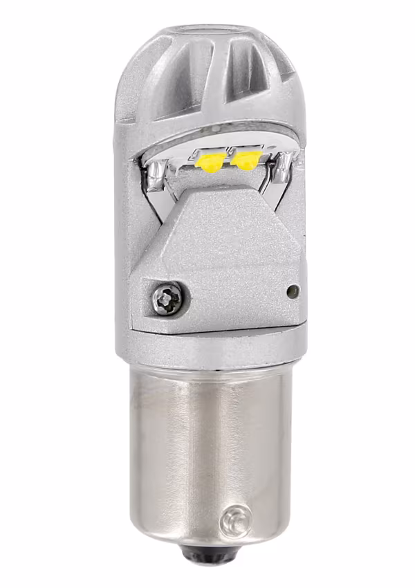 Pilot 12/24V Led Series - 4 SMD x 1 chip - (P21W) - BA15s - 1 pz  - D/Blister