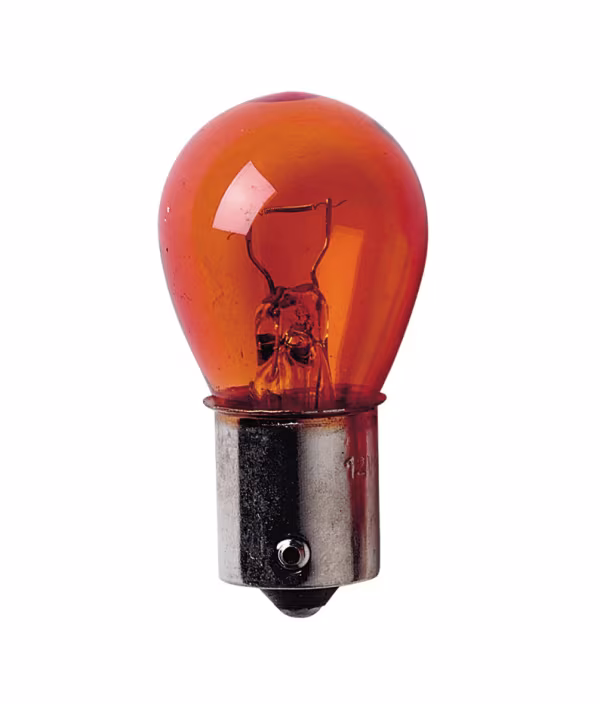 Lampa 12V Lampada 1 filamento - PY21W - 21W - BAU15s - 2 pz  - Scatola - Arancio