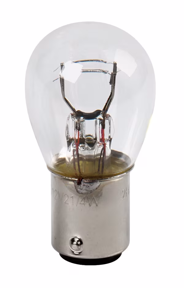 Lampa 12V Lampada 2 filamenti - P21/4W - 21/4W - BAZ15d - 2 pz  - Scatola