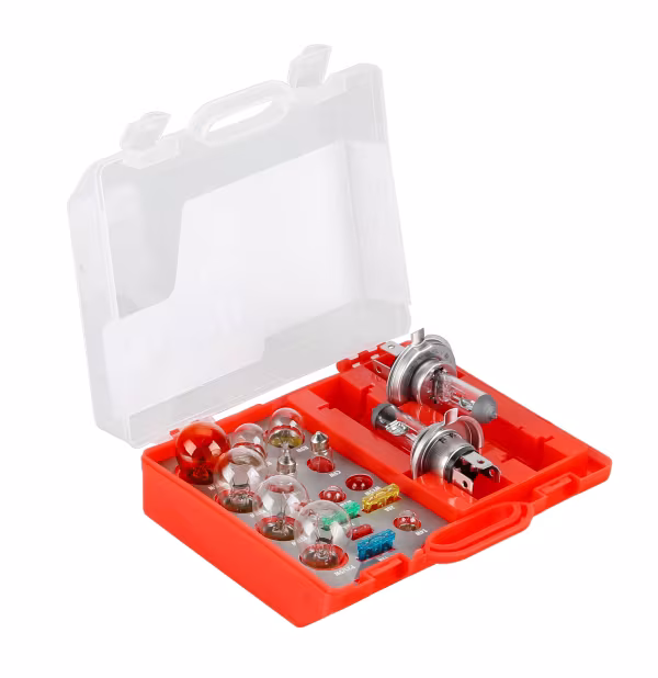 Lampa Kit lampade di ricambio 19 pz, alogena 2x H4 - 12V