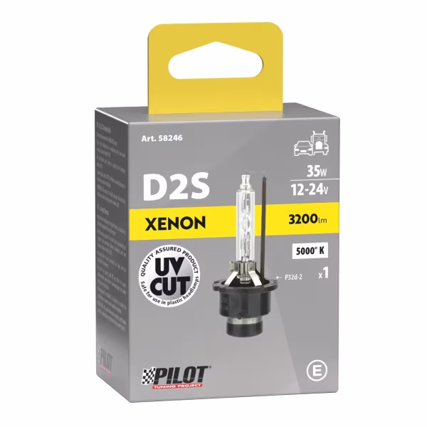 Lampa Lampada HID Xenon 5.000°K - D2S - 35W - P32d-2 - 1 pz  - Scatola