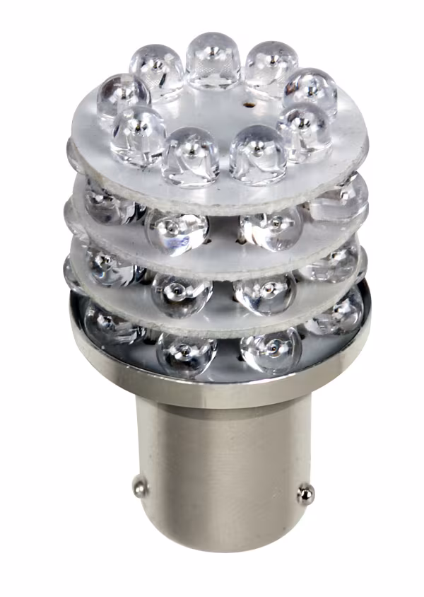 Pilot 12V Lampada Multi-Led 36 Led - (P21/5W) - BAY15d - 1 pz  - D/Blister - Rosso
