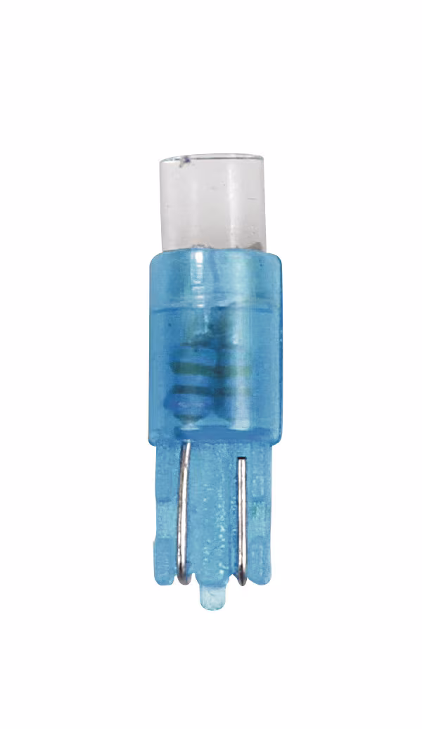 Pilot 12V Kit Lampade cruscotto 1 Led - (T5) - W2x4,6d - 5 pz