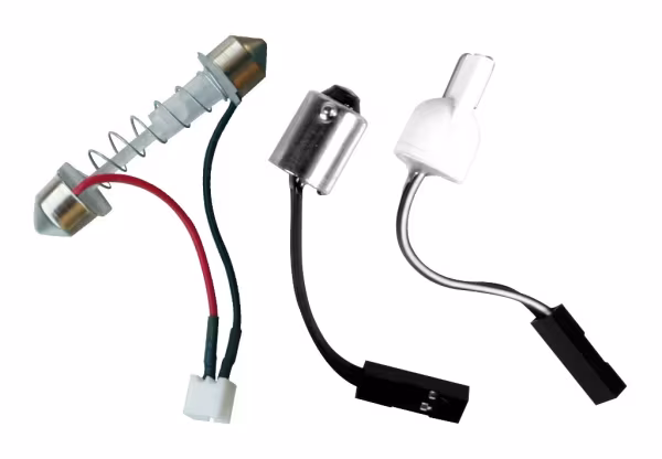Pilot 12V Hyper-Led - Pannello 12 Led - 20x60 mm - 1 pz  - D/Blister - Bianco
