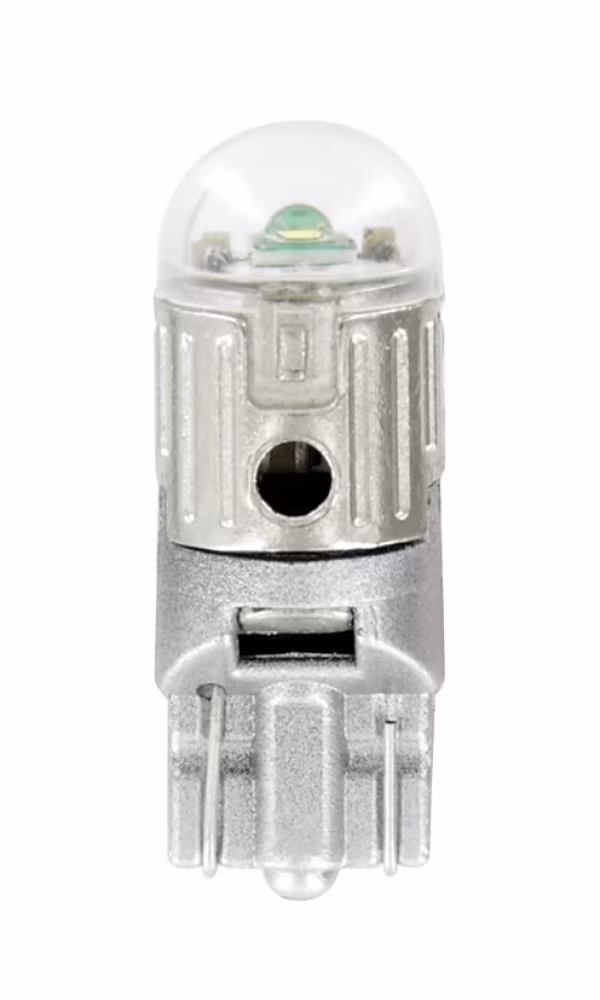 Pilot 12/24V Mega-Led 9 - 1 Smd x 9 chips - (T10) - W2,1x9,5d - 20 pz  - Busta - Bianco - Doppia polarità