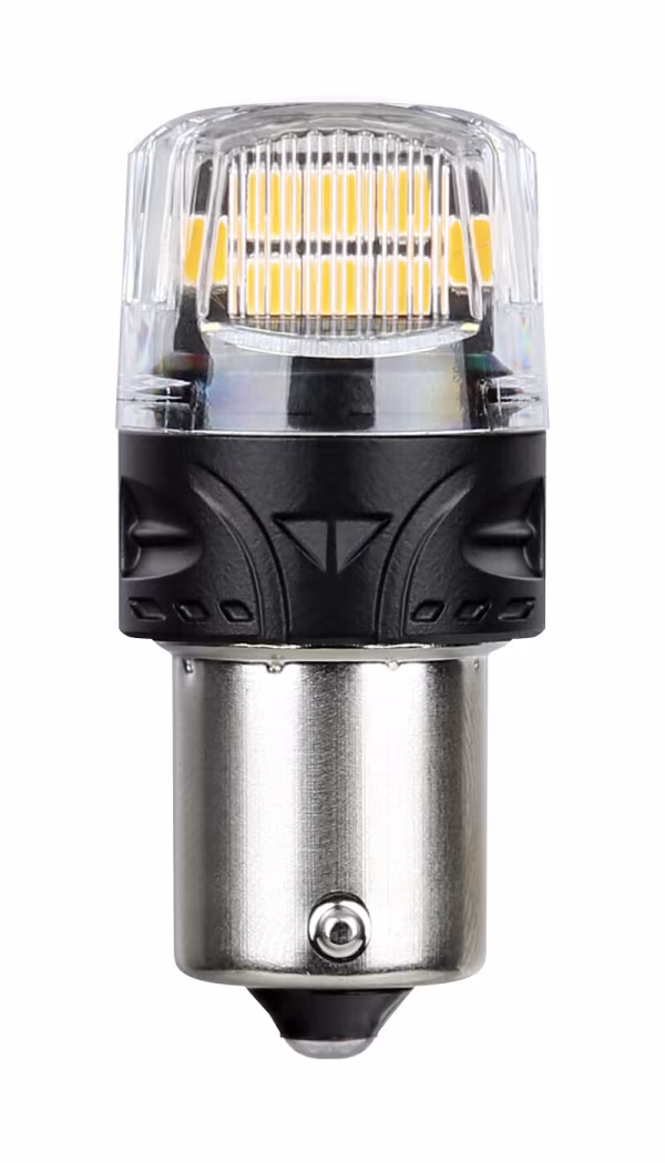 Pilot 12V Ultra-Lumen Series - (PY21W) - BAU15s - 2 pz  - Scatola - Arancio - Doppia polarità - Resistenza incorporata