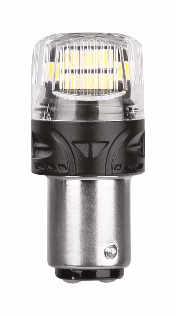 Pilot 12V Ultra-Lumen Series - (P21/4W) - BAZ15d - 2 pz  - Scatola - Bianco - Doppia polarità - Resistenza incorporata
