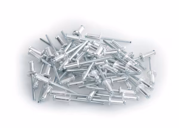 Lampa Aluminium Rivets, set 50 rivetti Graf per portatarga