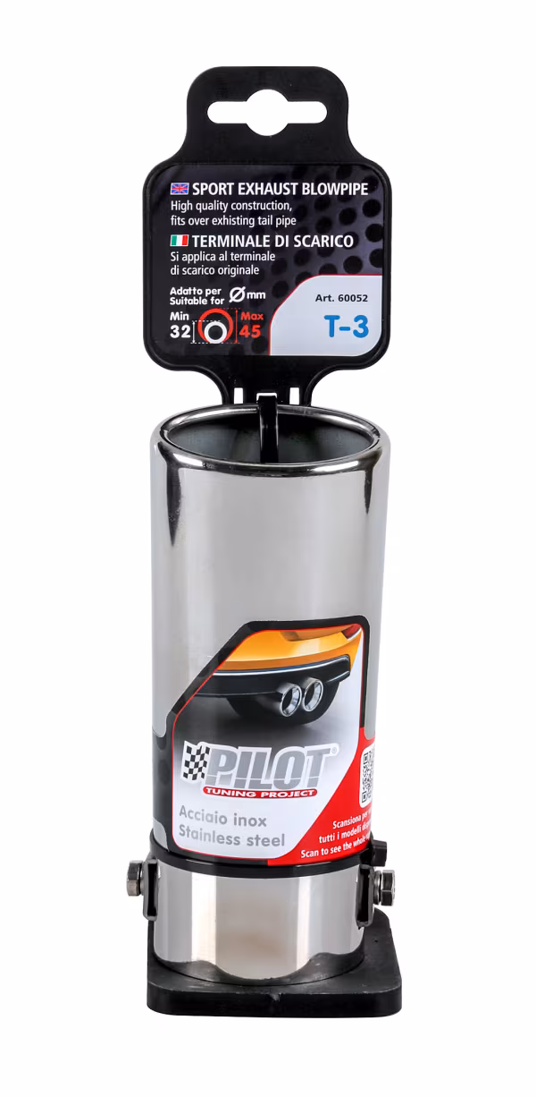 Pilot T-3, terminale di scarico