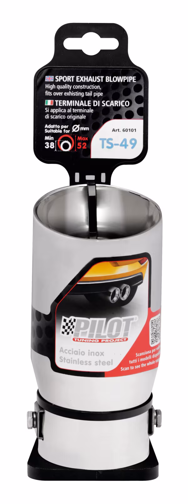 Pilot TS-49, terminale di scarico