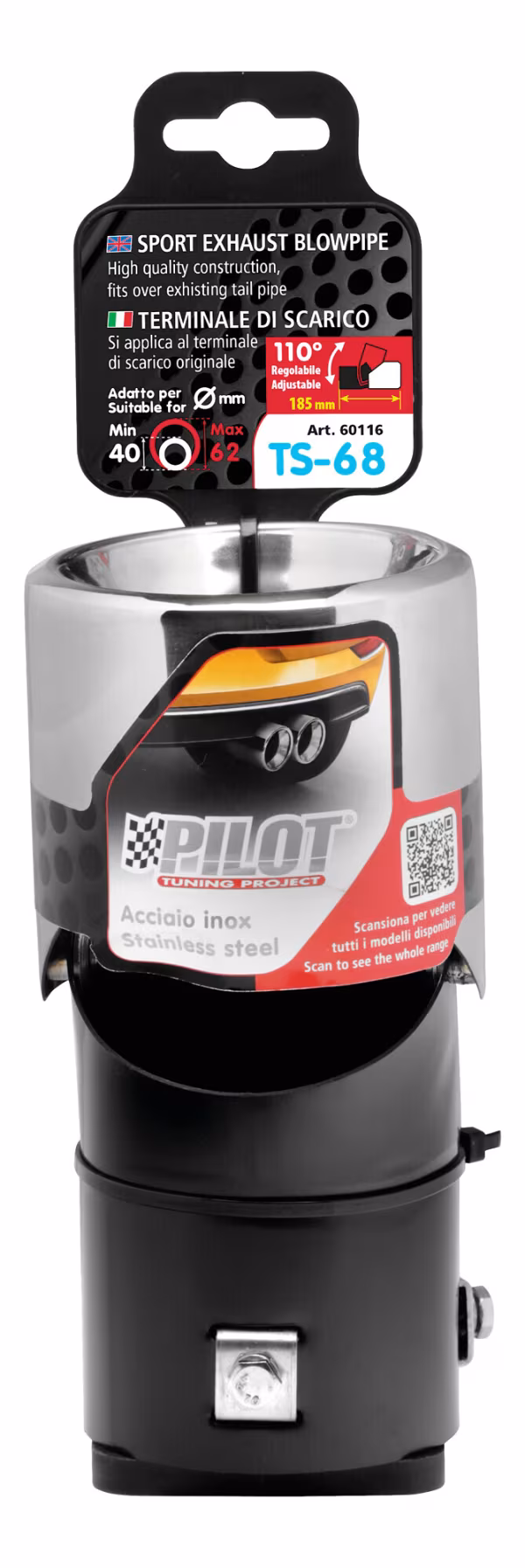 Pilot TS-68, terminale di scarico