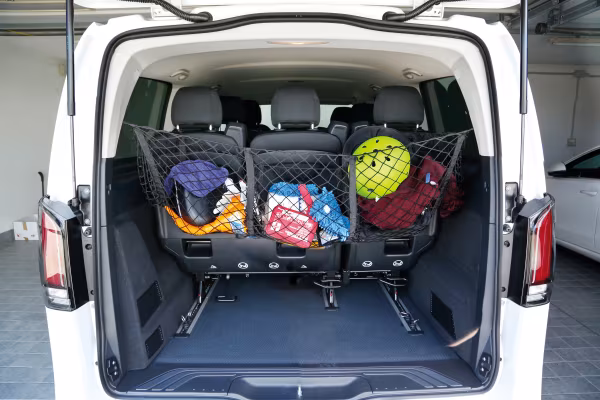 Lampa Net-System 13, rete portaoggetti con 3 tasche