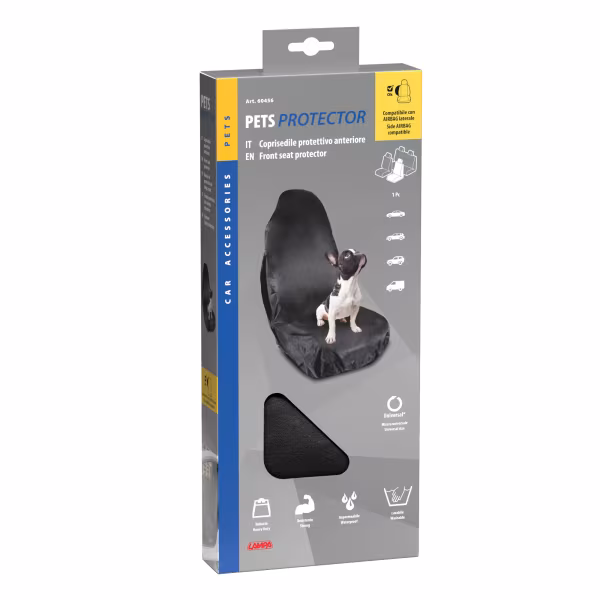 Lampa Pets Protector, coprisedile anteriore