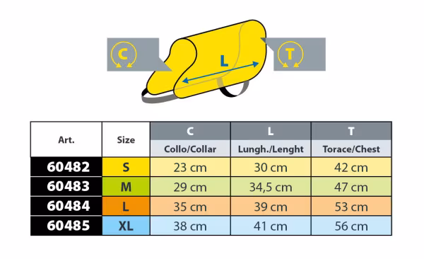 Lampa Dog Safety vest, veste riflettente ad alta visibilità
