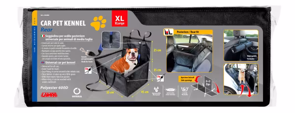 Lampa Seggiolino per animali, sedile posteriore