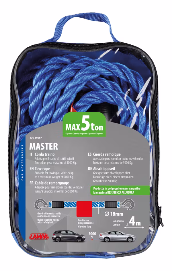 Lampa Master, cavo traino 5000 kg