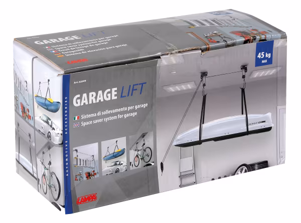 Lampa Garage Lift, sistema di sollevamento per garage