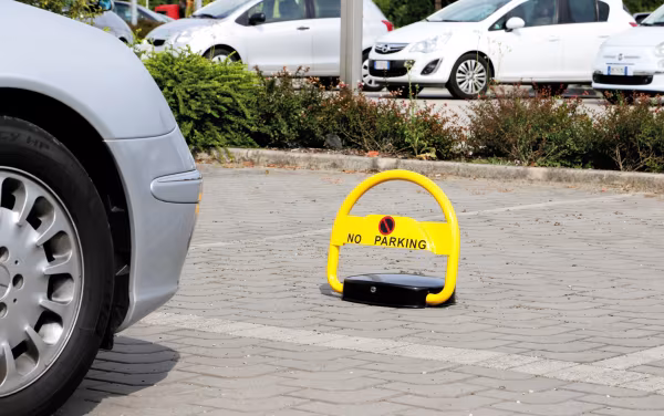 Lampa Barriera di parcheggio automatica con telecomando - Batteria