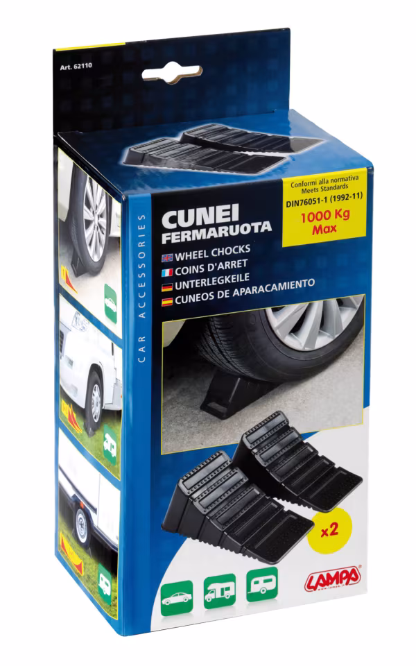 Lampa Coppia cunei fermaruota DIN