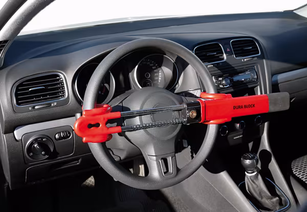 Lampa Dura Block, asta bloccasterzo e antifurto per airbag