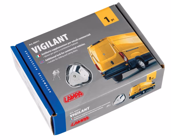 Lampa Vigilant, kit 1 serratura aggiuntiva per porte veicoli commerciali