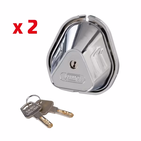 Lampa Vigilant, kit 2 serrature aggiuntive per porte veicoli commerciali