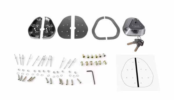 Lampa Vigilant, kit 2 serrature aggiuntive per porte veicoli commerciali