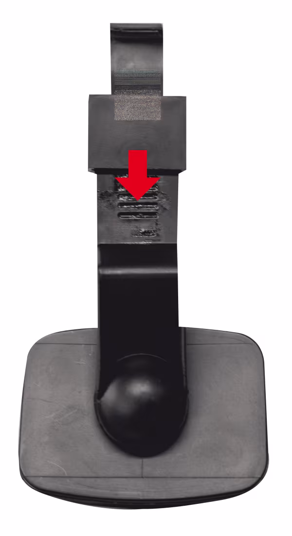Lampa Ti-Vedo, specchietto grandangolare convesso - 80x60 mm