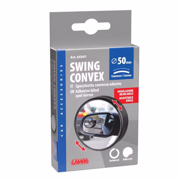 Lampa Swing, Specchietto adesivo convesso rotondo