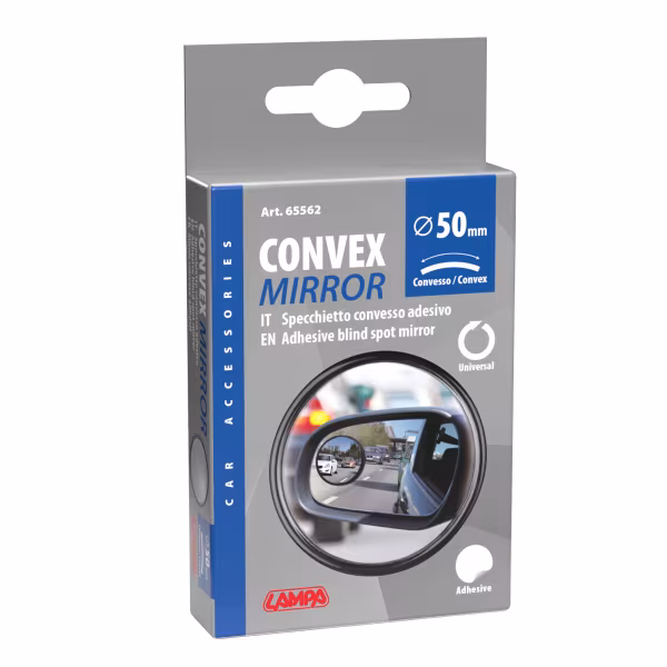 Lampa Specchietto adesivo convesso rotondo