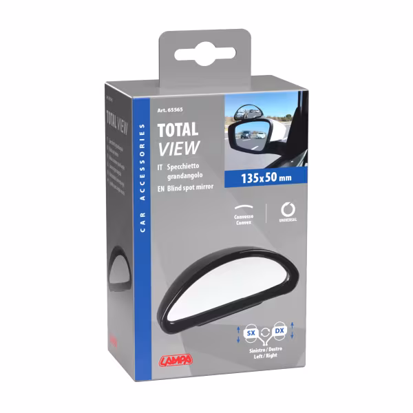 Lampa Total-View, specchio convesso grandangolo