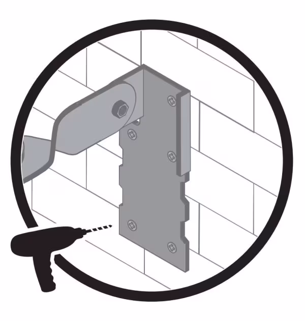 Lampa Traffic Mirror, specchio di sicurezza grandangolare 160° - Ø 30 cm