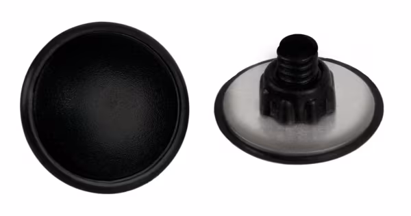 Lampa Coppia borchie copriforo in ABS - Ø