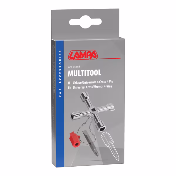Lampa Multitool, chiave Universale a croce 4 vie