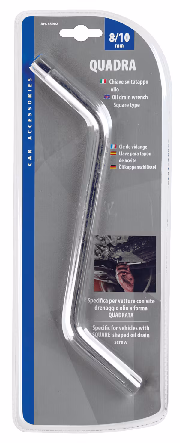 Lampa Quadra, Chiave svitatappo olio