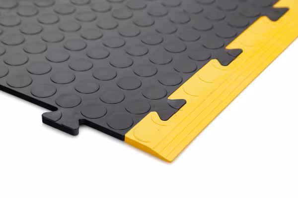 Lampa Scivolo femmina per piastrella in pvc - Giallo