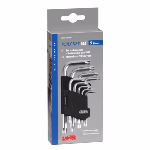 Lampa Set 9 chiavi Torx®